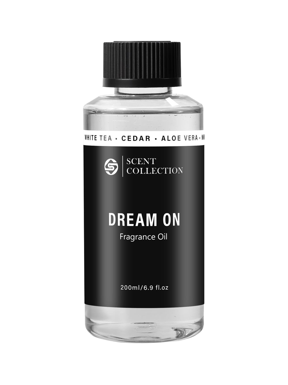 Dream On diffuser oil 200ml bottle - front view