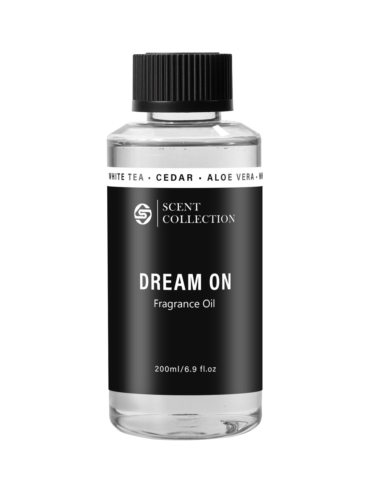 Dream On diffuser oil 200ml bottle - front view