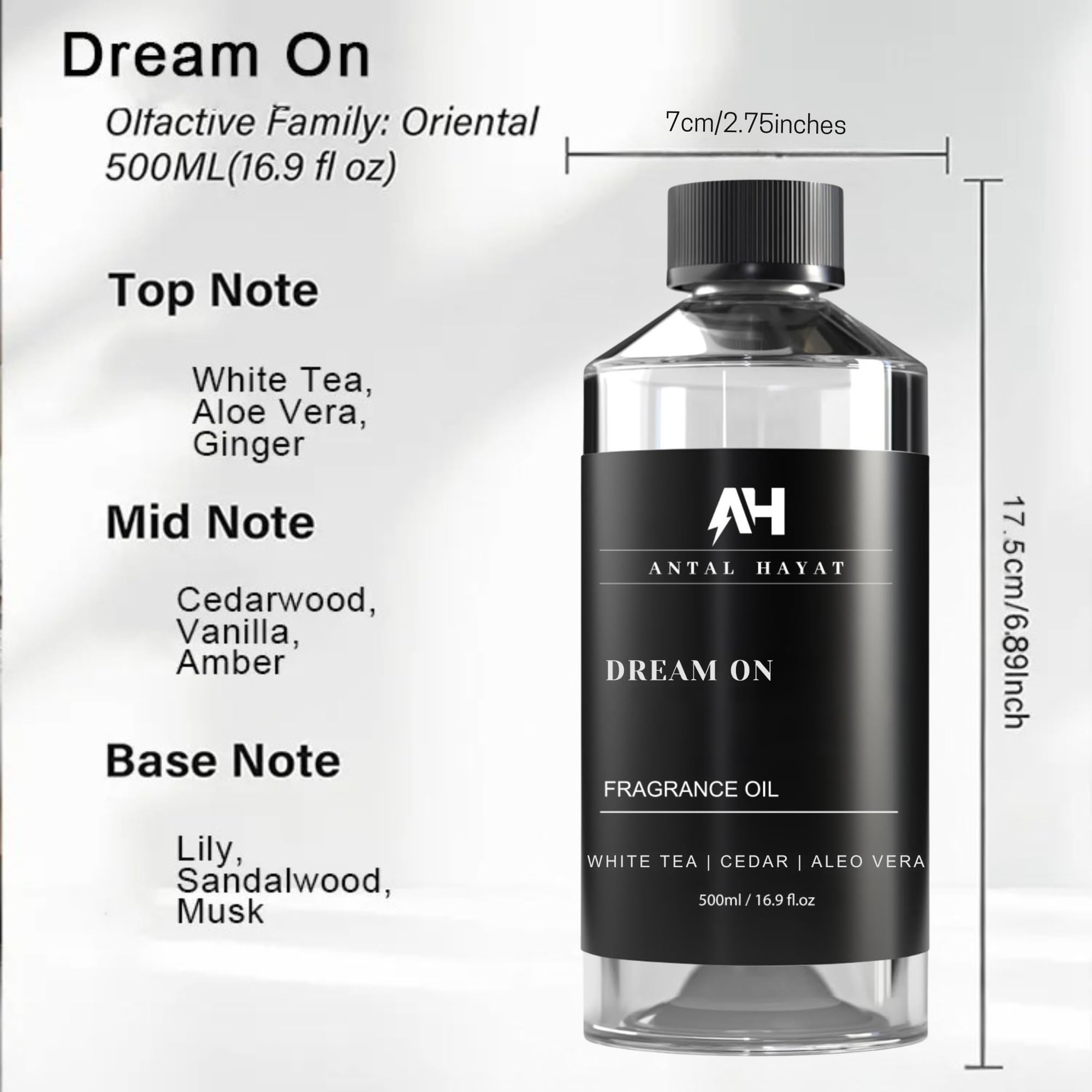 Dream On essential oil being used in a diffuser