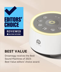 Dreamegg D1 night light in nursery providing gentle illumination for feeding