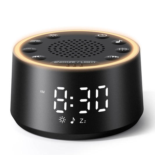Dreamegg D1 Nova compact design fits on a nightstand for travel sleep.