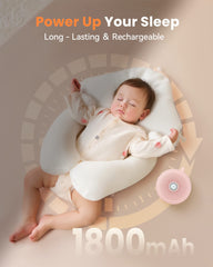 Dreamegg D11 Max noise-canceling function reduces distractions for calmer nights.