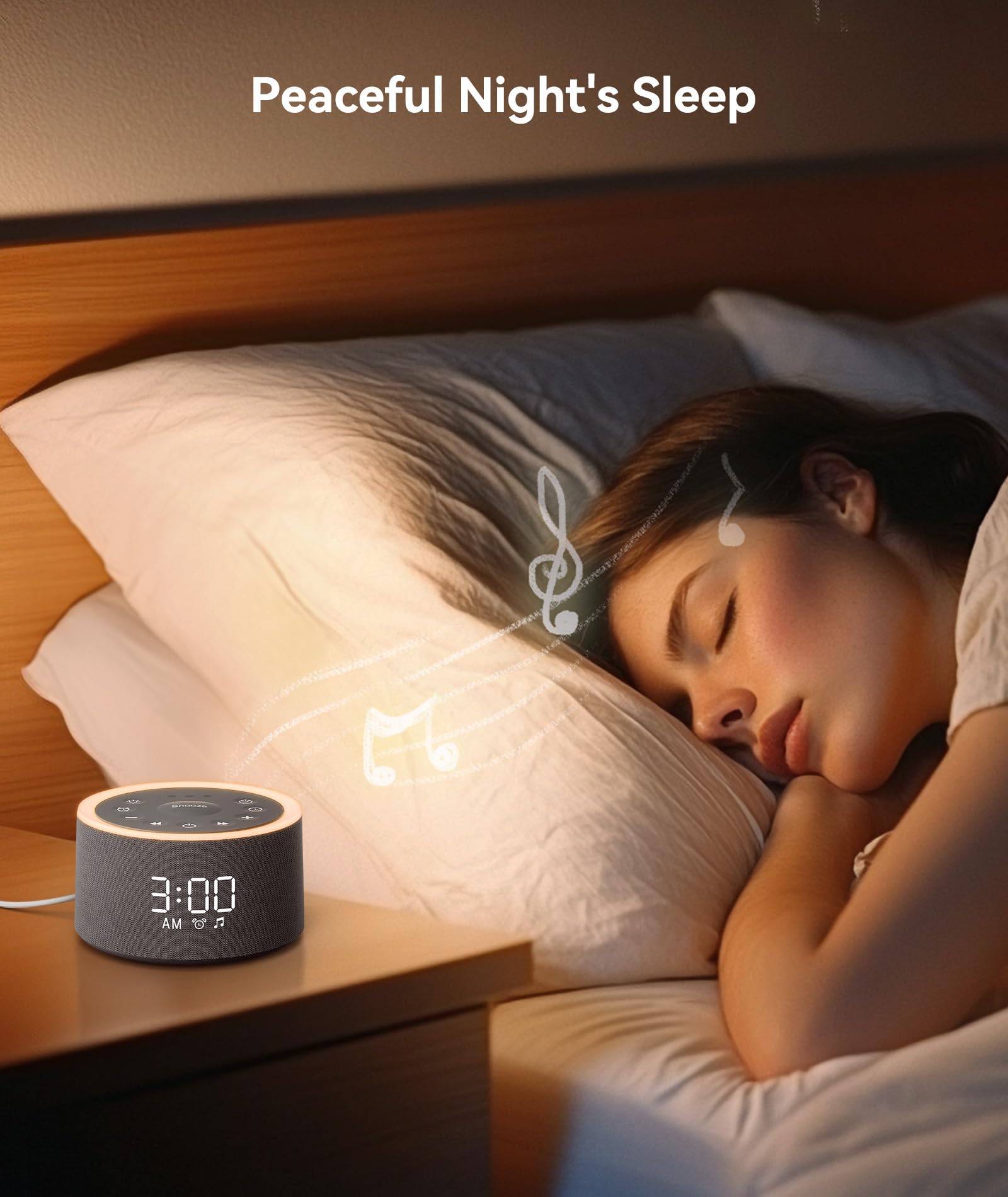 Dreamegg D1+ dimmable brightness control for comfortable late-night viewing