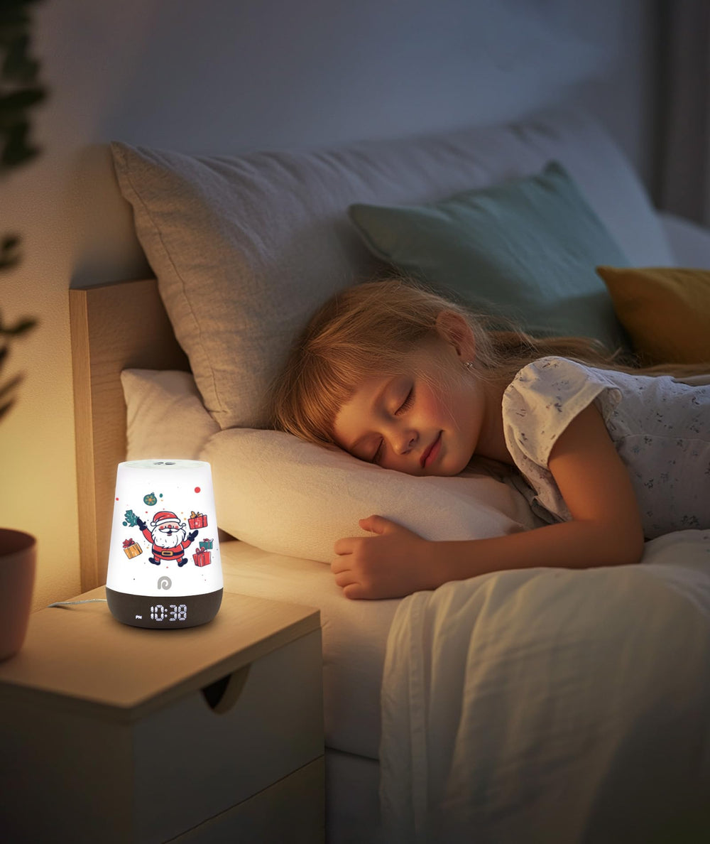 Dreamegg Nite 1 nursery setup with light and sound pairing for evenings.