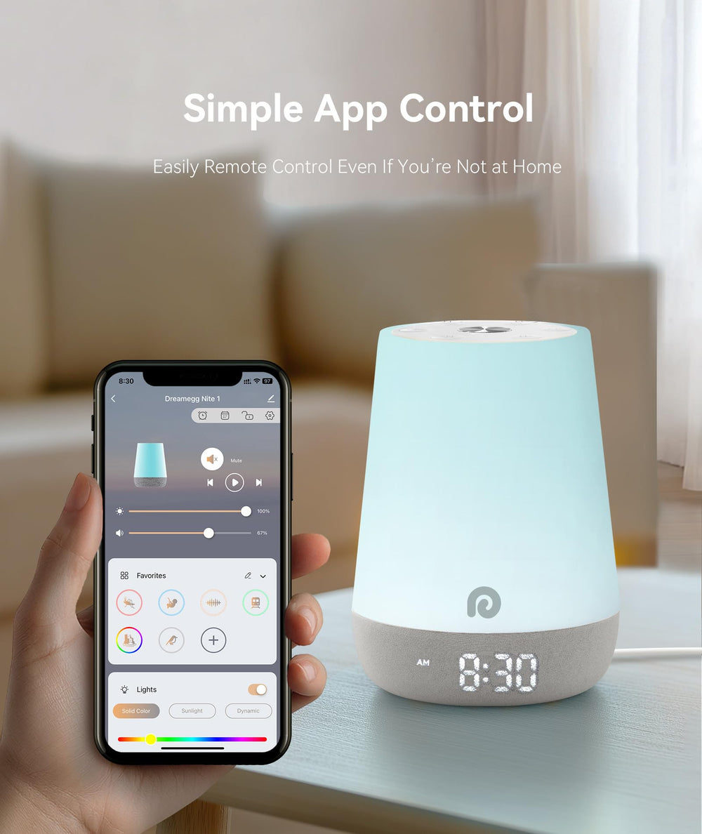 Dreamegg Okay-to-Wake Clock signals wake times for kids