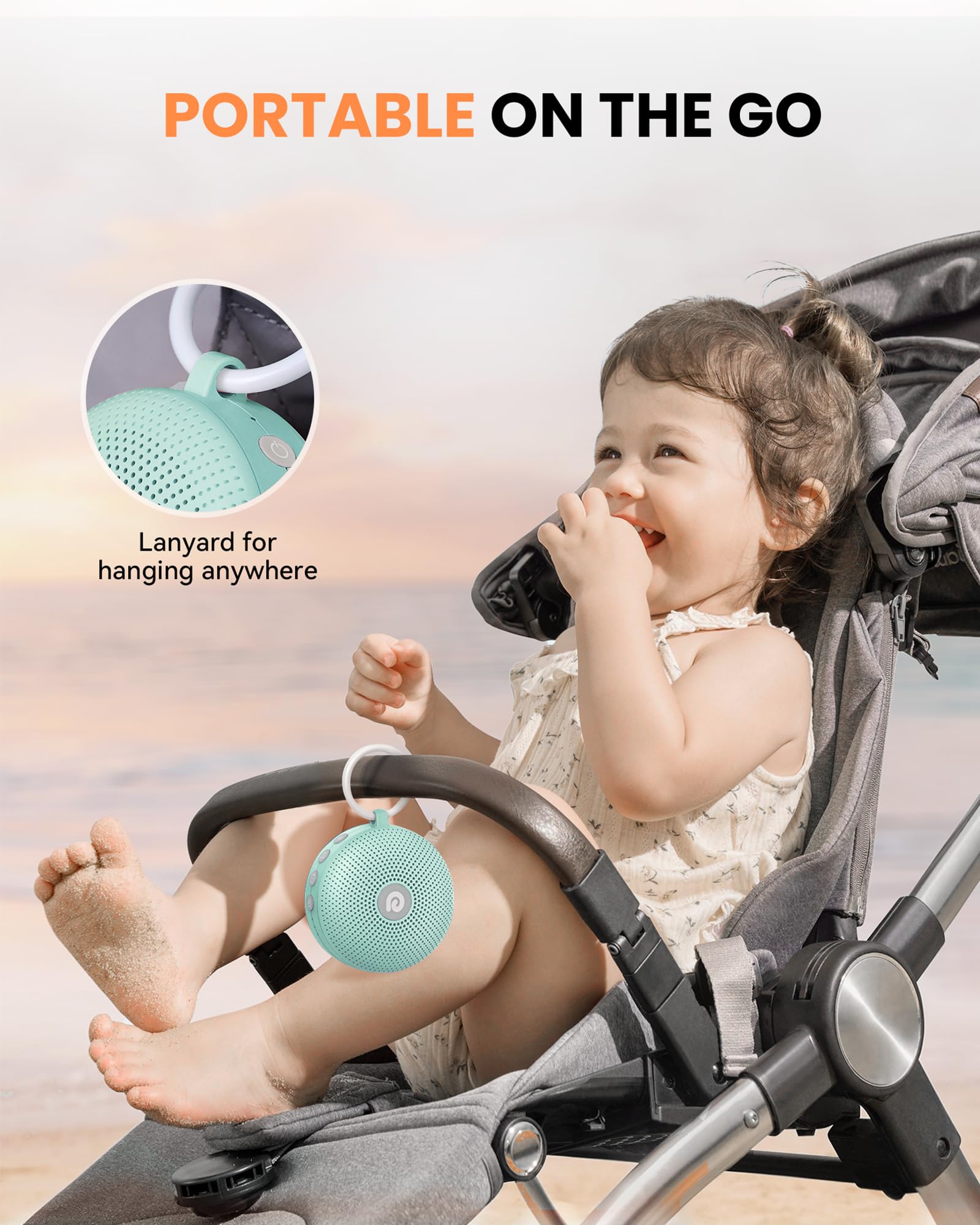 Dreamegg sound therapy machine noise masking to improve focus or sleep.