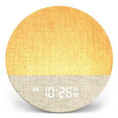 Dreamegg Sunrise 1 simulated sunrise image showcases a gentle wake-up routine for calmer mornings.
