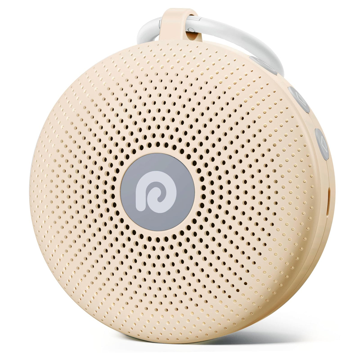 Dreamegg White Noise Machine compact design for travel and bedside use.