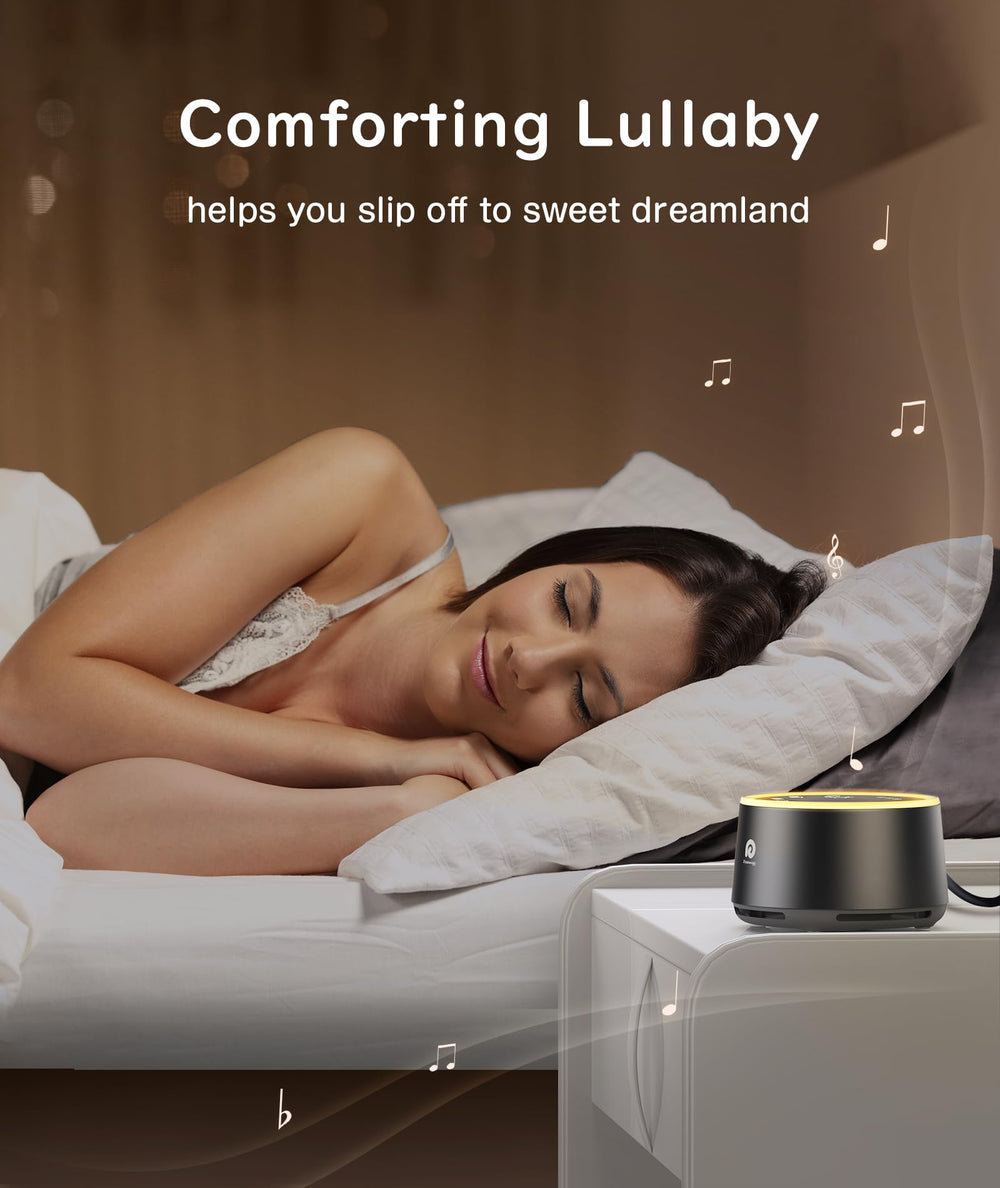 Dreamegg Sleep sounds setup offers 24 soothing options for baby and adults.