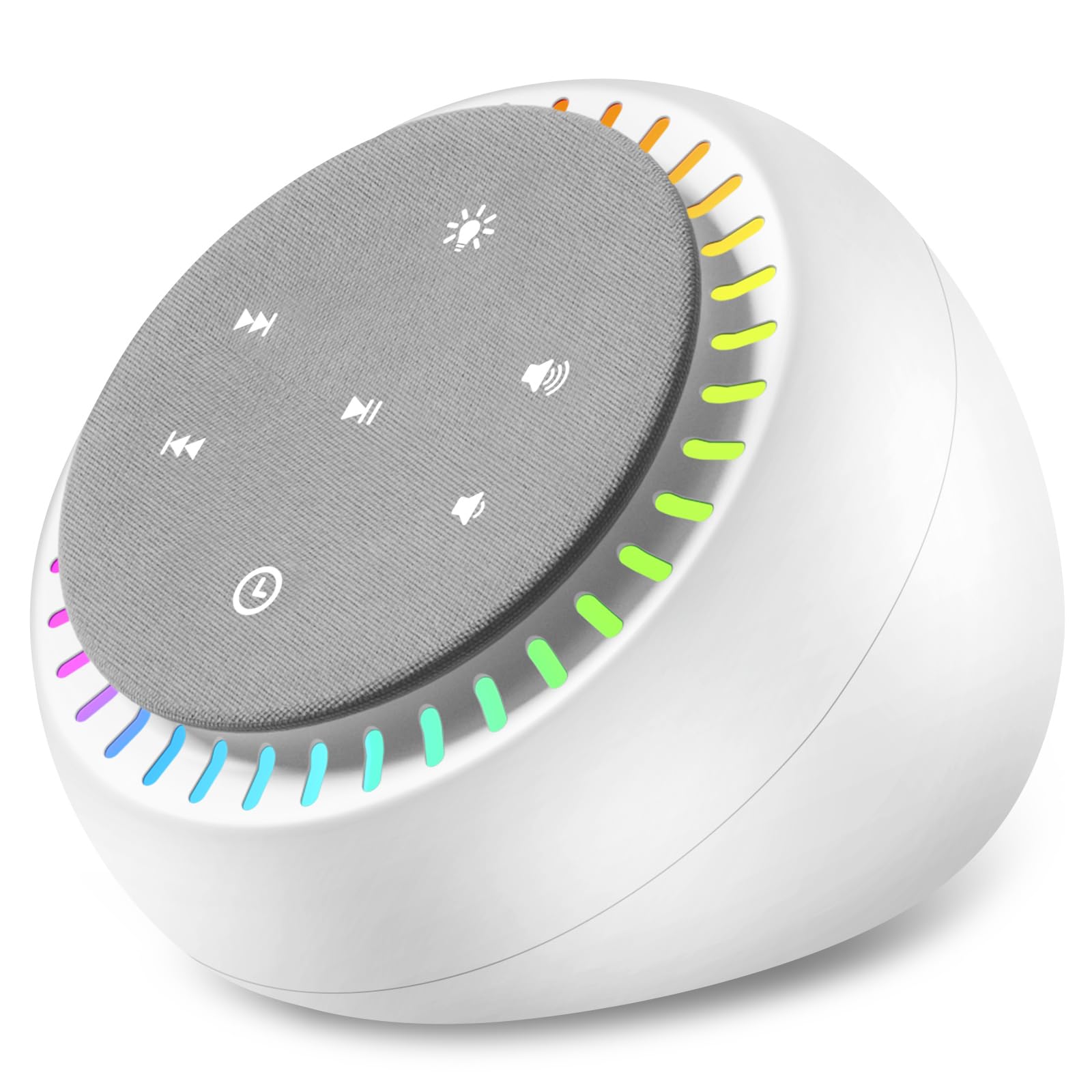 DreamSky sound machine in a bedroom setup for peaceful, uninterrupted sleep