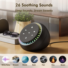 DreamSky Sound Machine delivers high-quality audio for privacy.