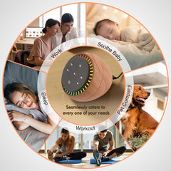 DreamSky speaker delivers immersive sound for privacy and concentration.