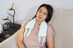 DreamTime Comfort Neck Wrap closeup fabric detail for comfort