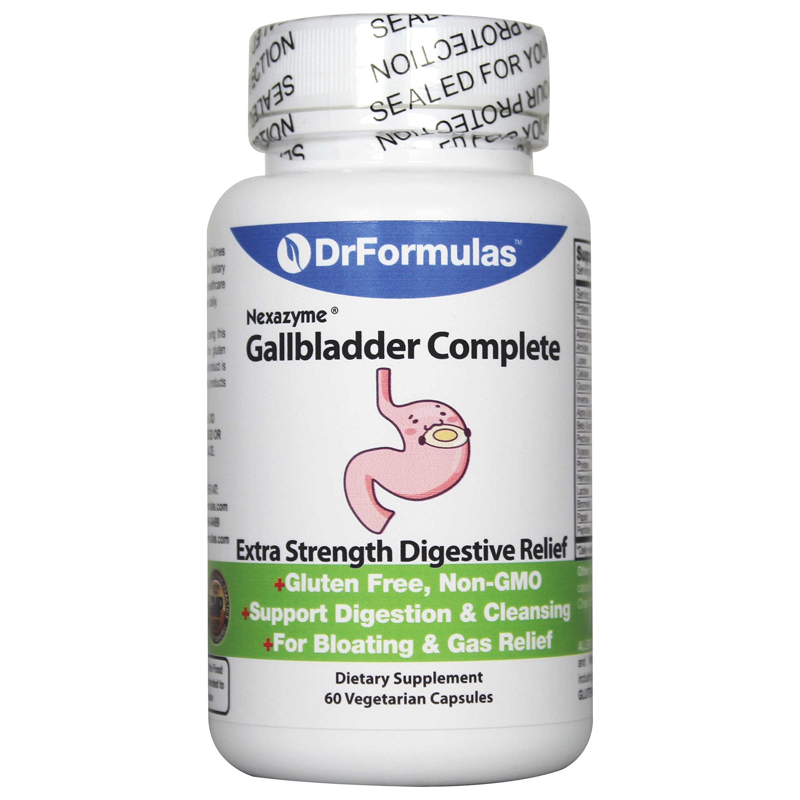 DrFormulas 18 Digestive Enzymes bottle with capsules