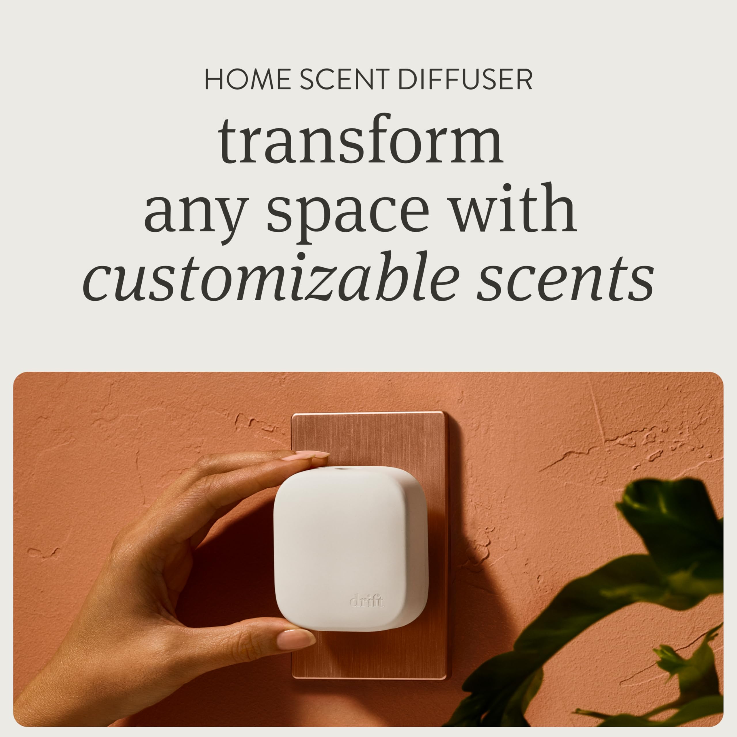 Grove fragrance bottle and diffuser components