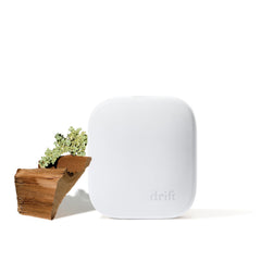 Front view of Drift Teak Diffuser Starter Kit with components