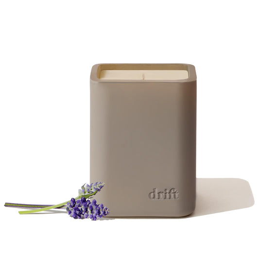 Drift Wild Lavender premium candle 10.5 oz – front view