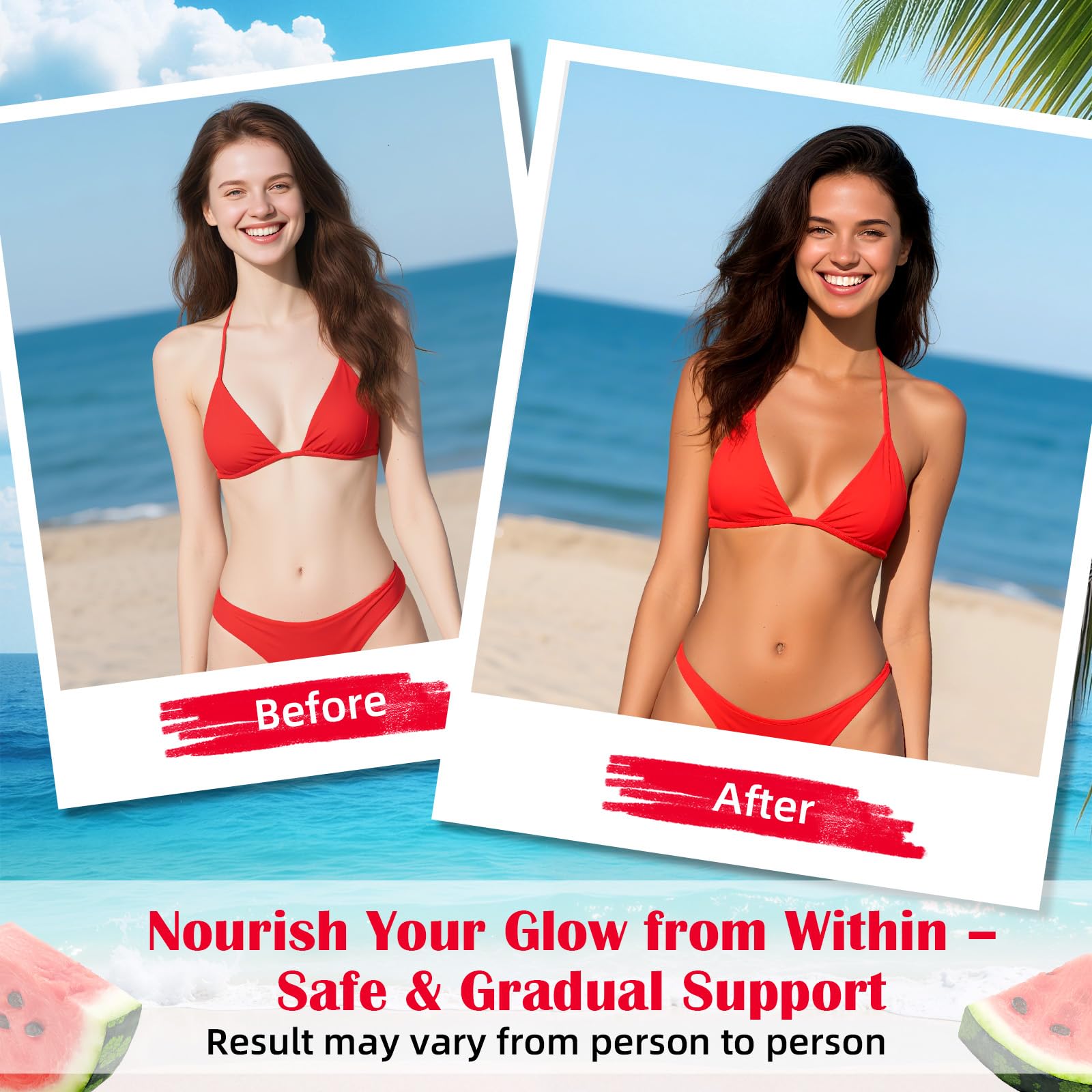 Vitamin A and D3 for skin health and glow