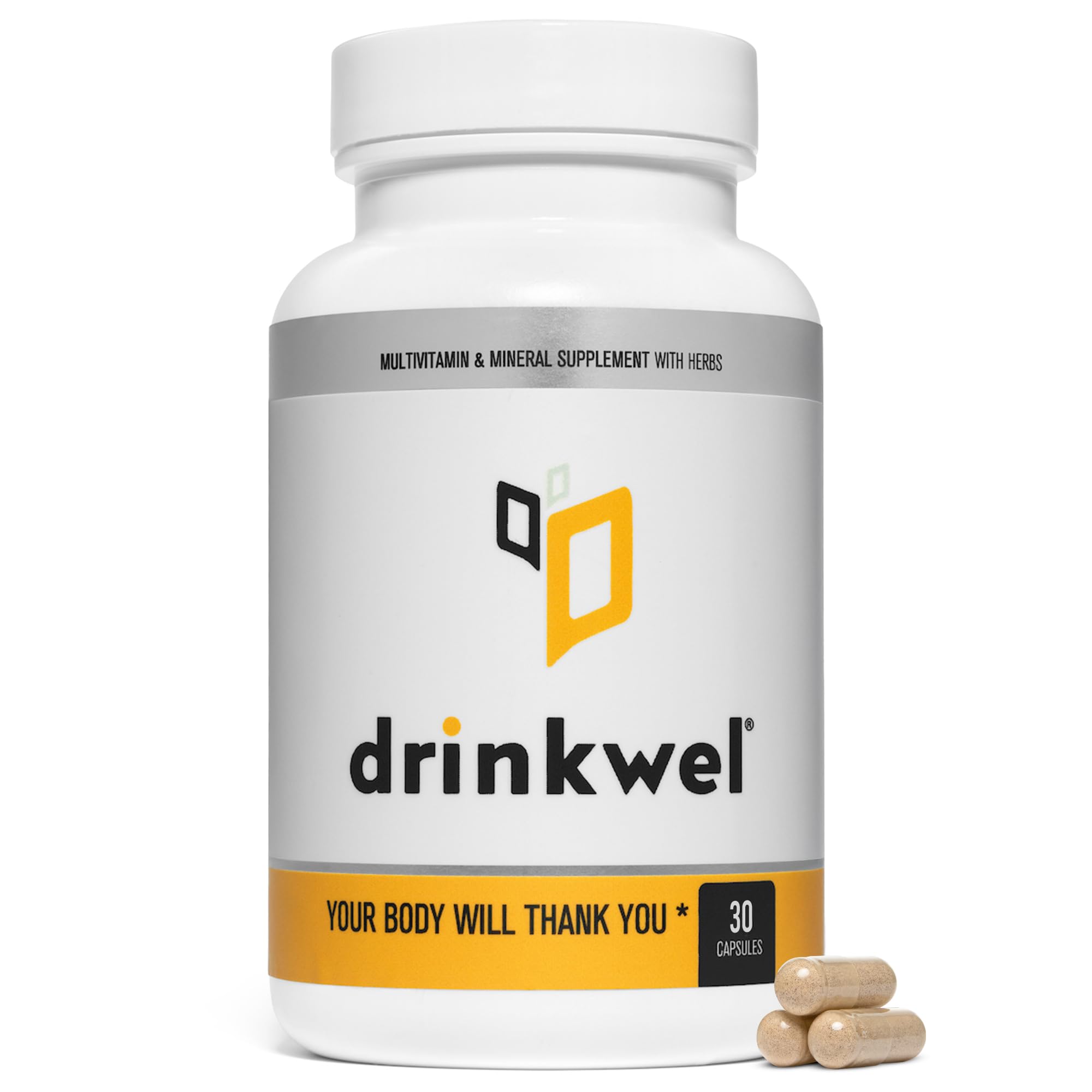 Hero image of Drinkwel Better Mornings bottle