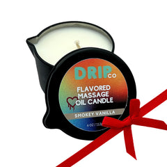 Drip Massage Candle 4 oz Smokey Vanilla – main product image