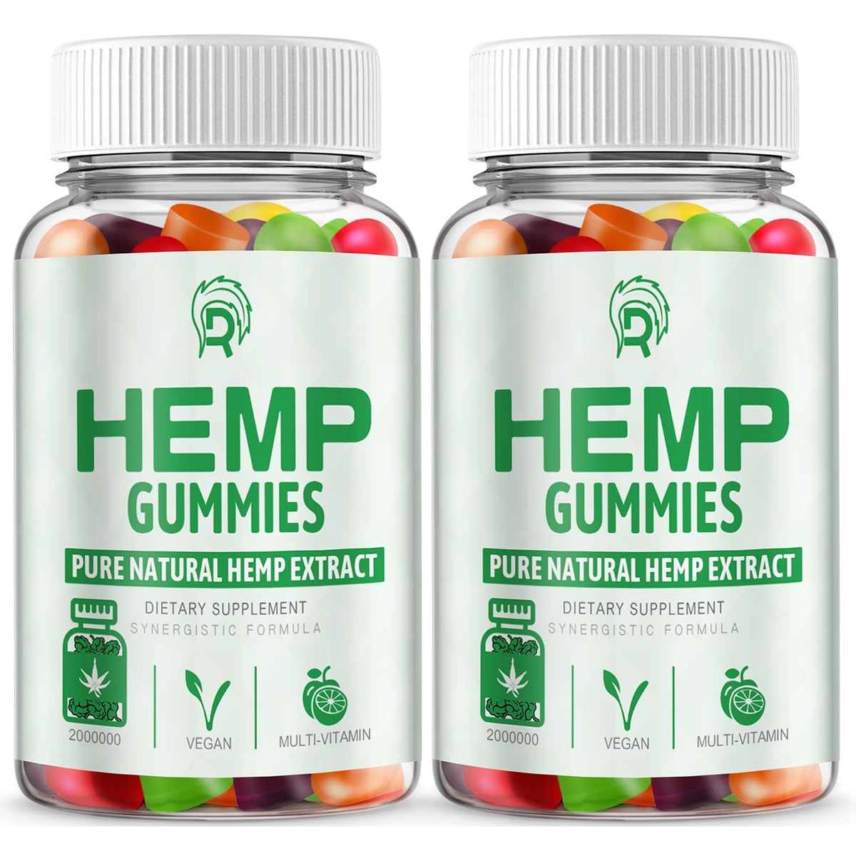Drloton Hemp Gummies 2-Pack bottle image CY116