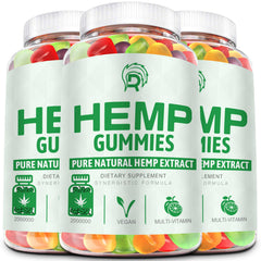Drloton Hemp Gummies 3-Pack for Sleep, Pain & Anxiety