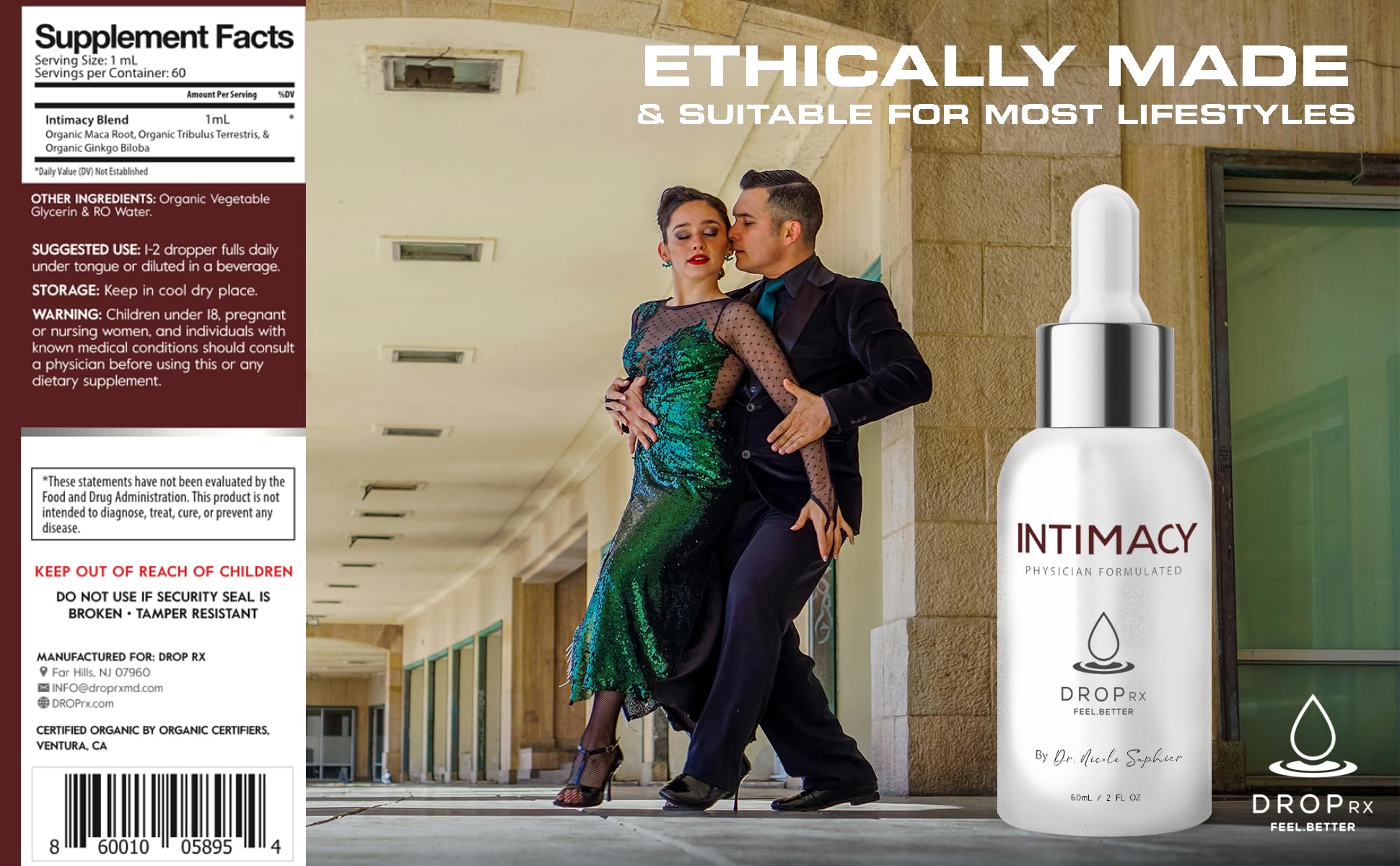 Gift-ready packaging for Drop Rx Intimacy