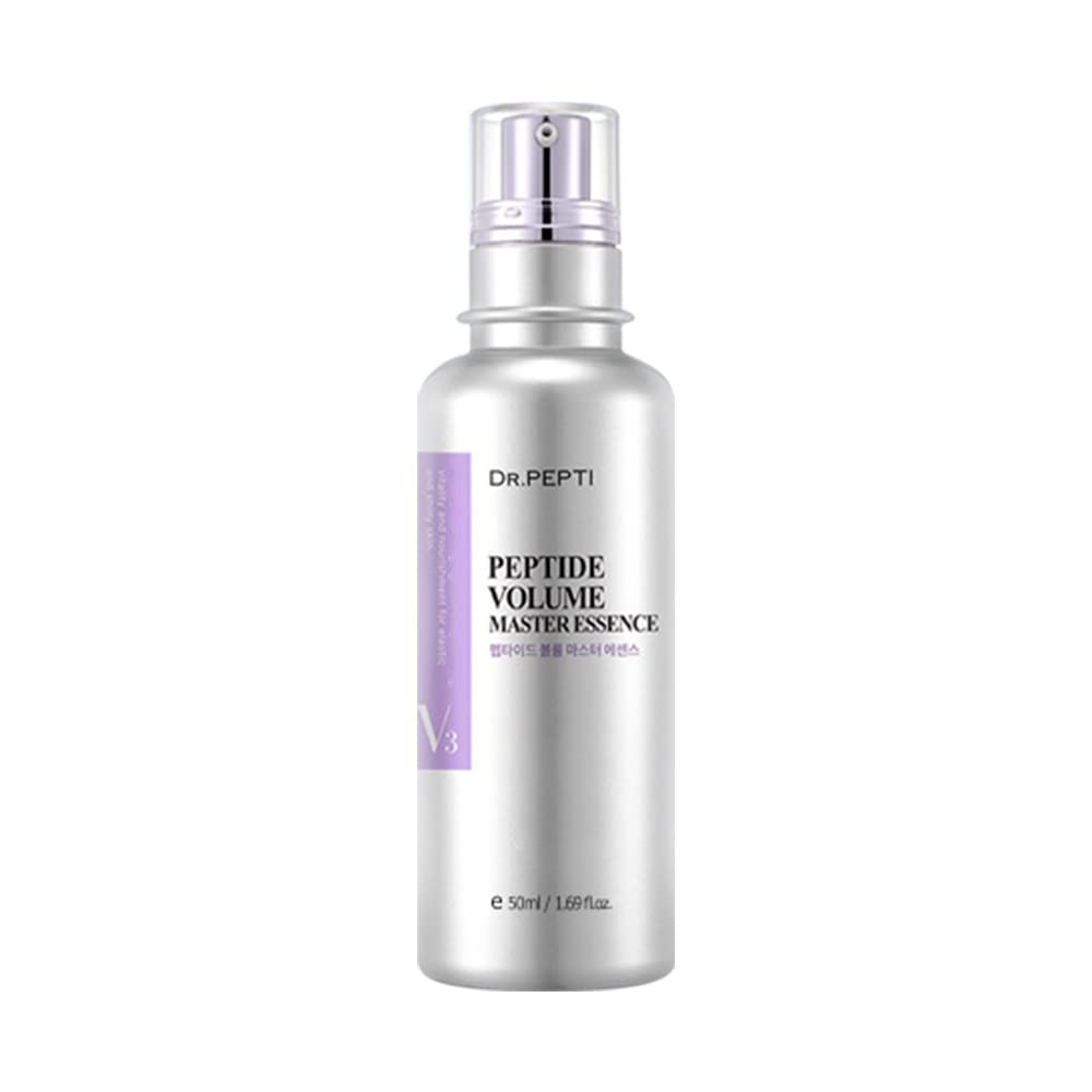 DR.PEPTI Peptide Volume Master Essence bottle for daily hydration and lift.
