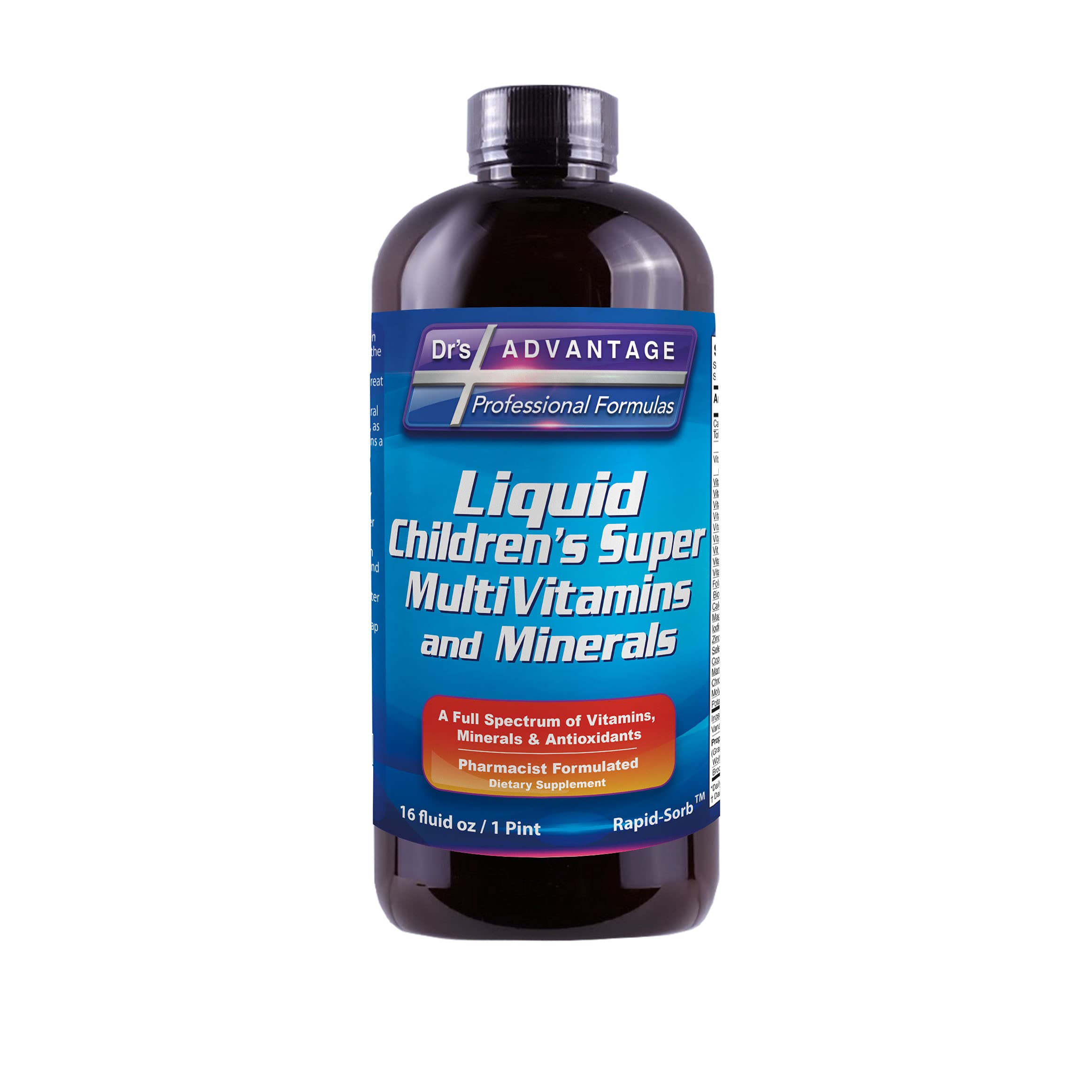Dr's Advantage DA862 bottle label front
