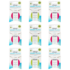 DrTung's Smart Floss Cardamom Flavor packaging - Pack of 9