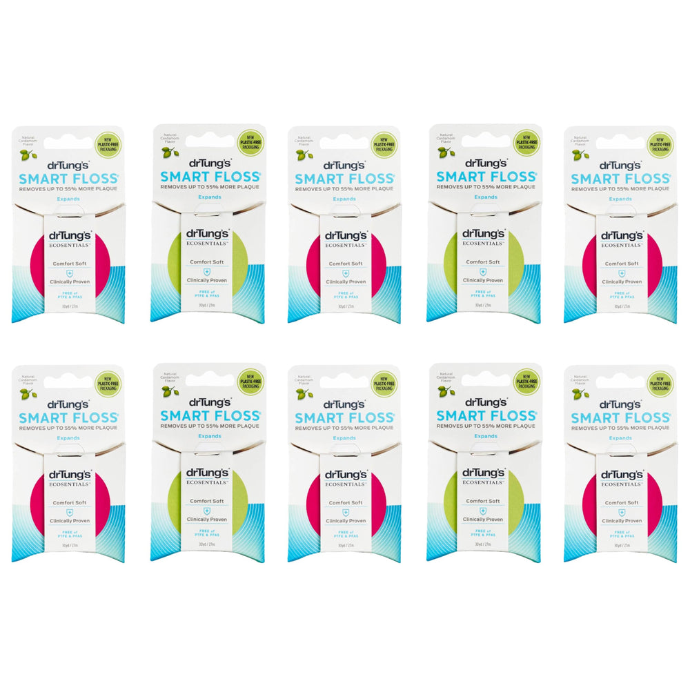 DrTung's Smart Floss packaging featuring Cardamom flavor