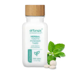 drTung's Spearmint Herbal Toothpaste Tablets 100 Tabs - hero image