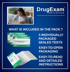 Single-panel THC test strip with 15 ng/mL cutoff
