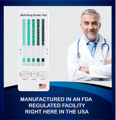 Illustration of preliminary results for DrugExam THC urine test