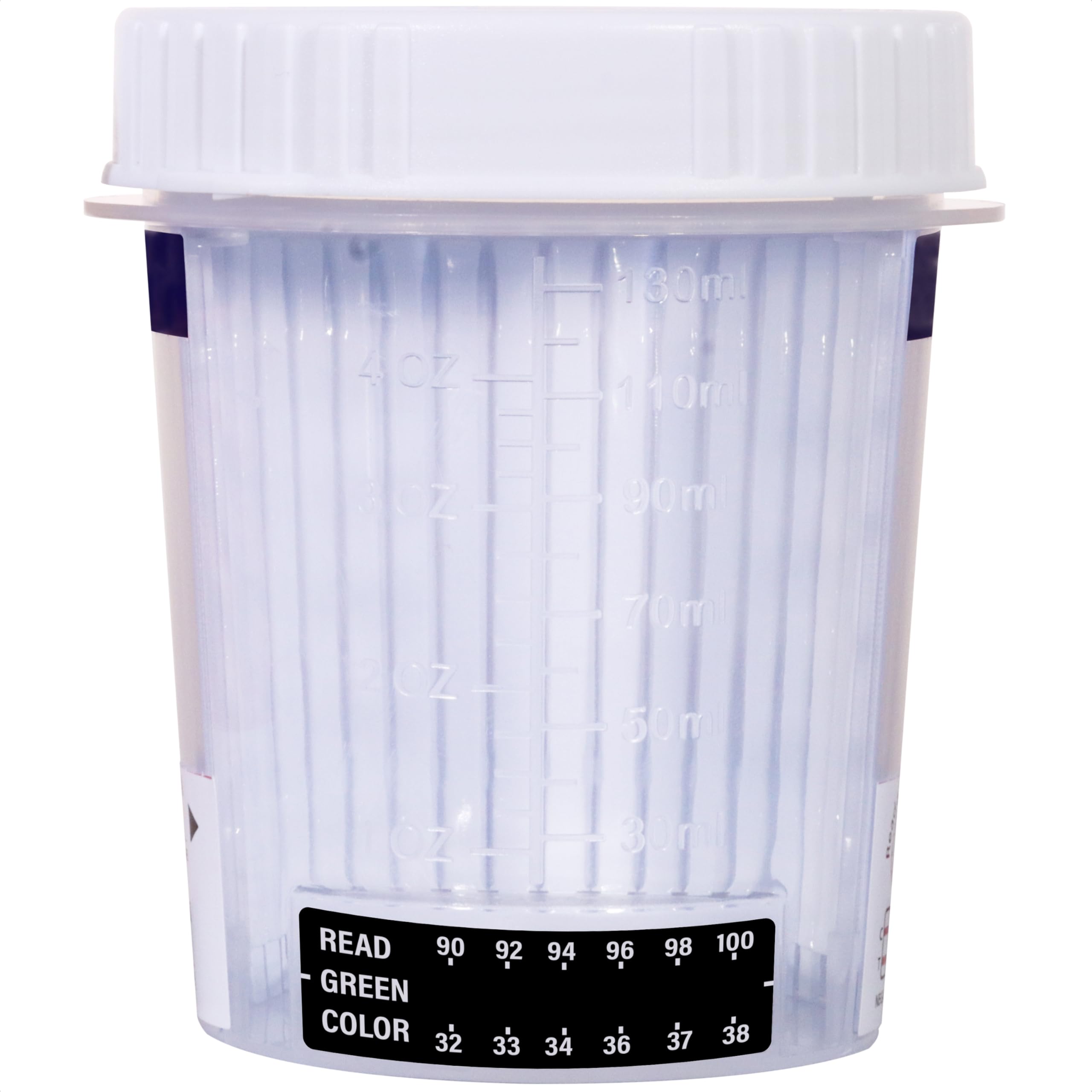 Tamper-evident seal on DrugTect test cup