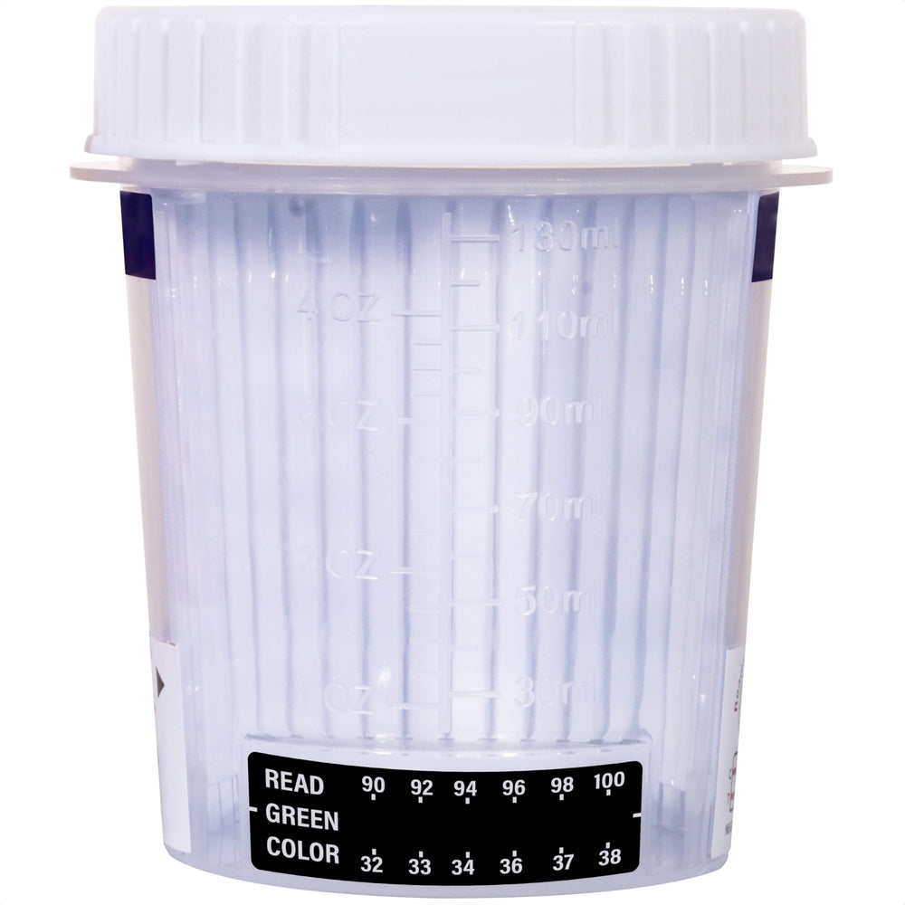 Tamper-evident seal on DrugTect test cup