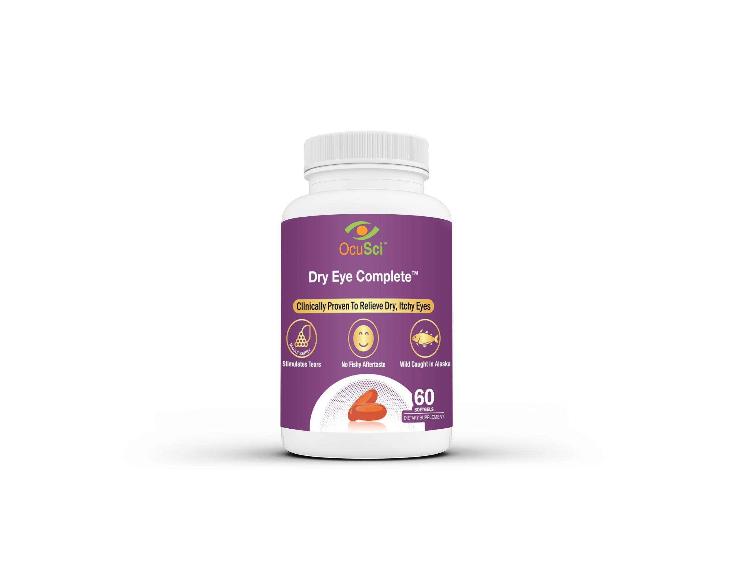 Application of Dry Eye Complete eye drops