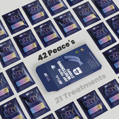 Mint-flavor whitening strips for sensitive teeth