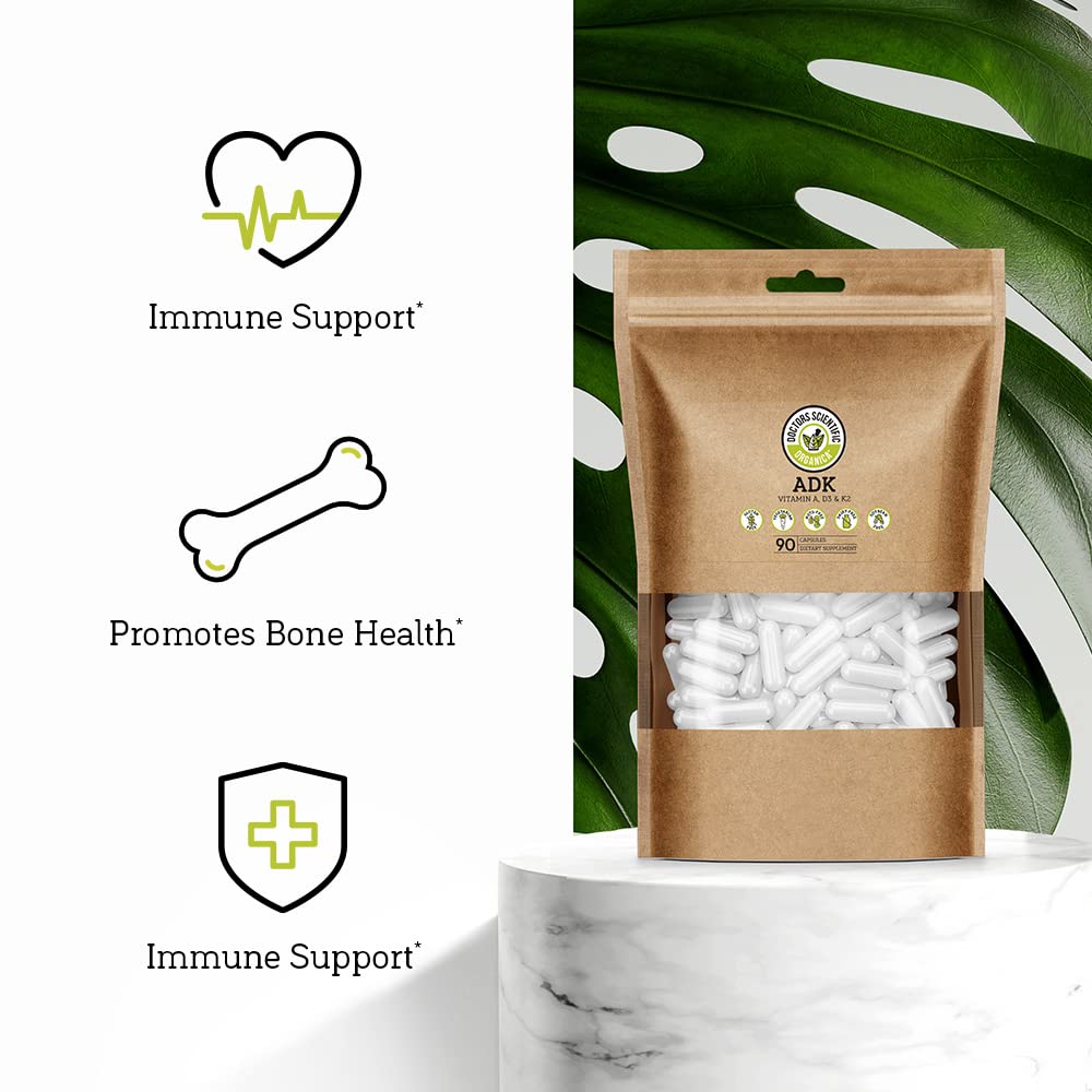 Vegan and gluten-free capsules for DSO ADK