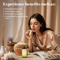 Dual-format Helichrysum oil set package