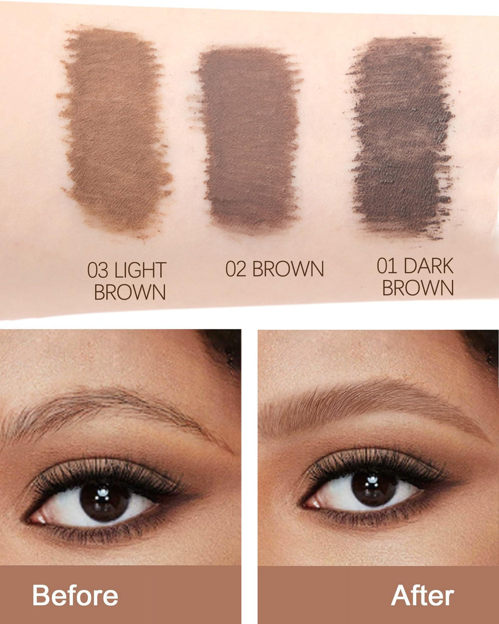 DuaTana brow brush for precise filling and grooming