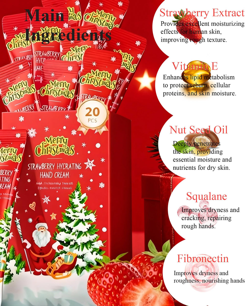 DuaTana grapefruit scent hand cream tube, refreshing on-the-go moisture.