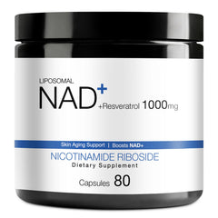DUCRKACS NAD supplement bottle on white background