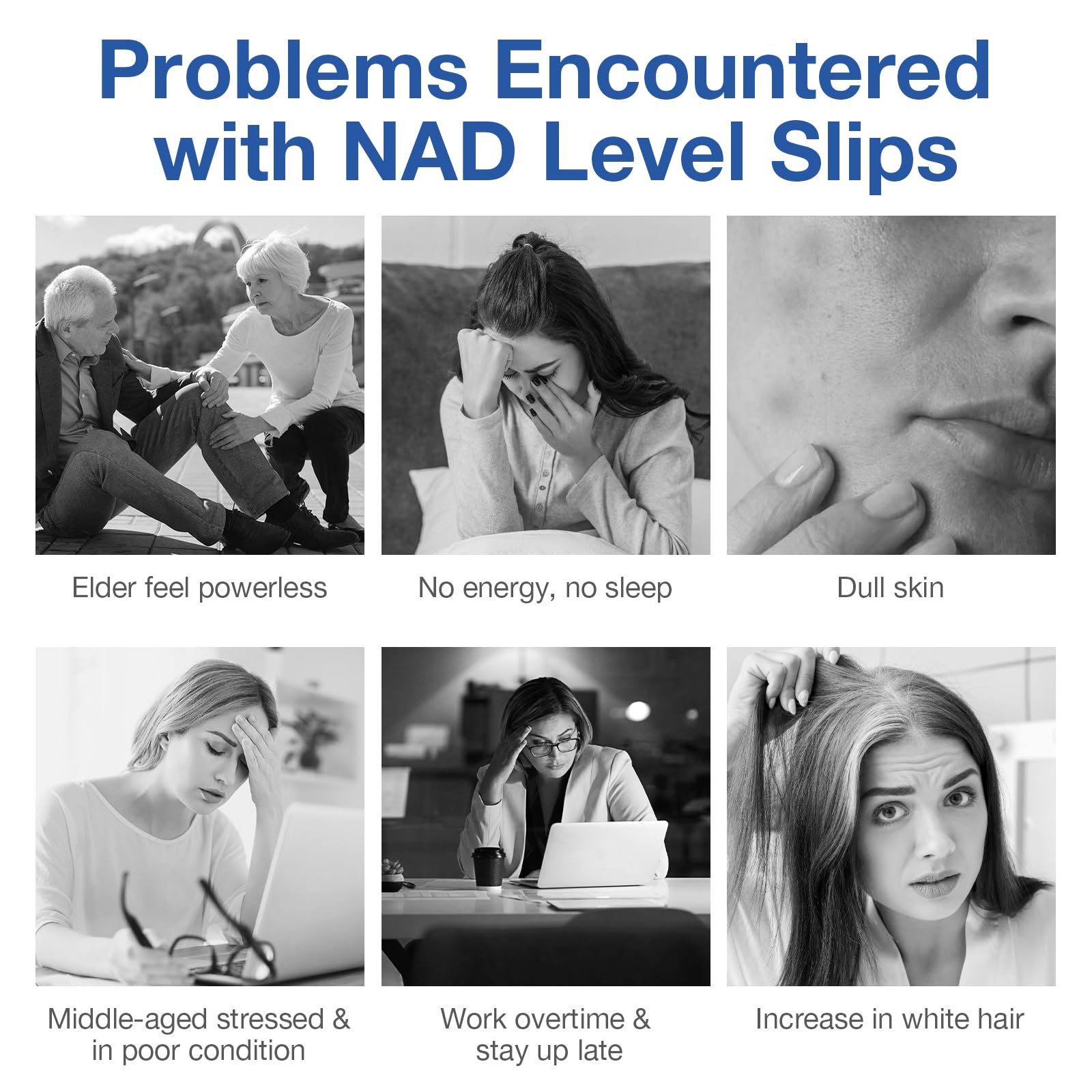 NAD Supplement ingredients panel