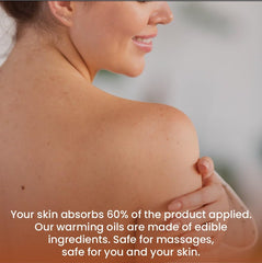 Oil being poured or applied for massage