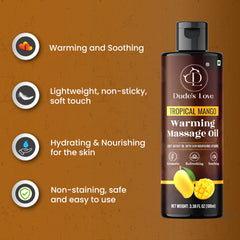 Organic ingredients and mango aroma banner