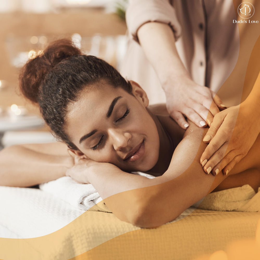 Relaxing spa setting with pina lambada aroma