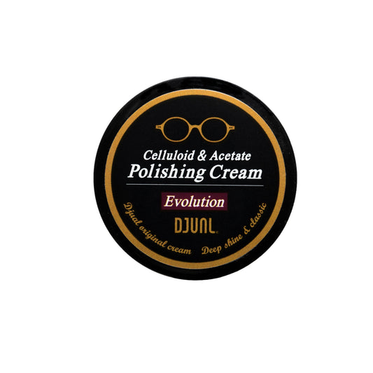DJUAL Celluloid & Acetate Polishing Cream jar front