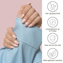 DUKASOU contents show 28 strips and tools for DIY nails.