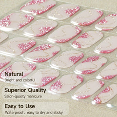 Prep pads, file, and stick aid precise edge sealing